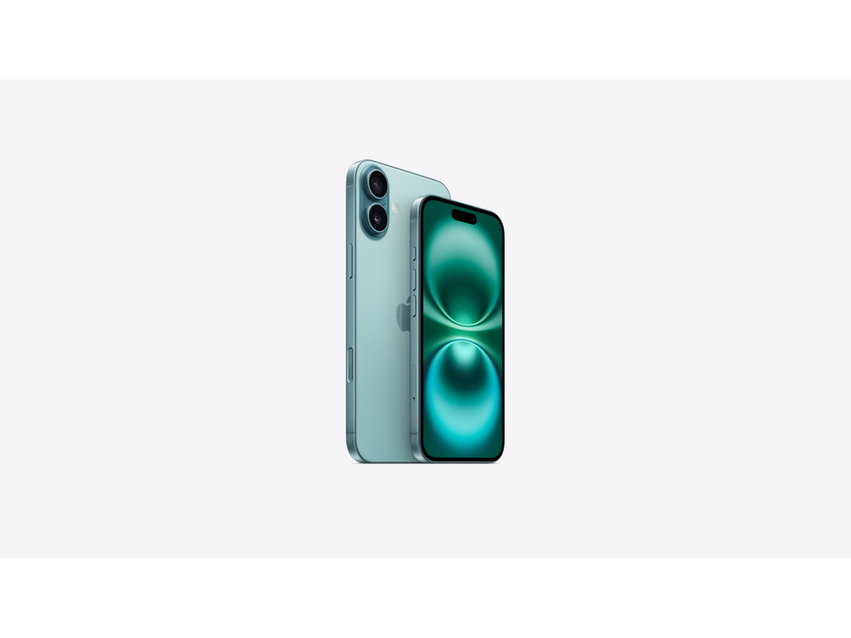 iPhone 16 Plus — сзади и сбоку