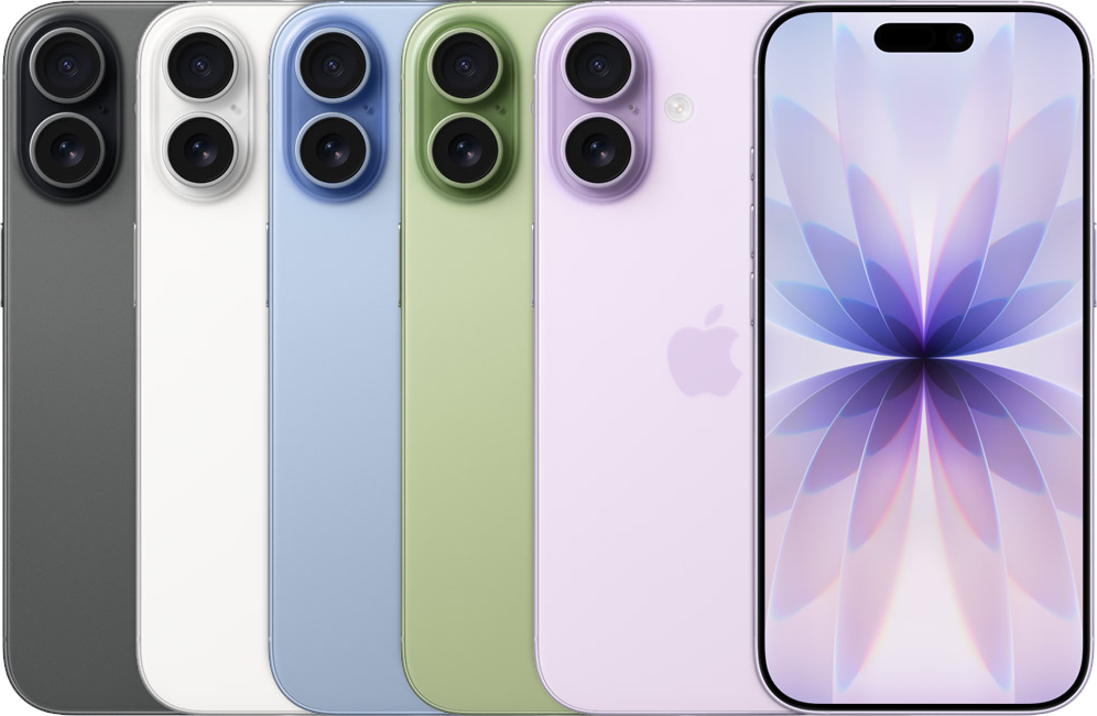 iPhone 17e — все доступные цвета